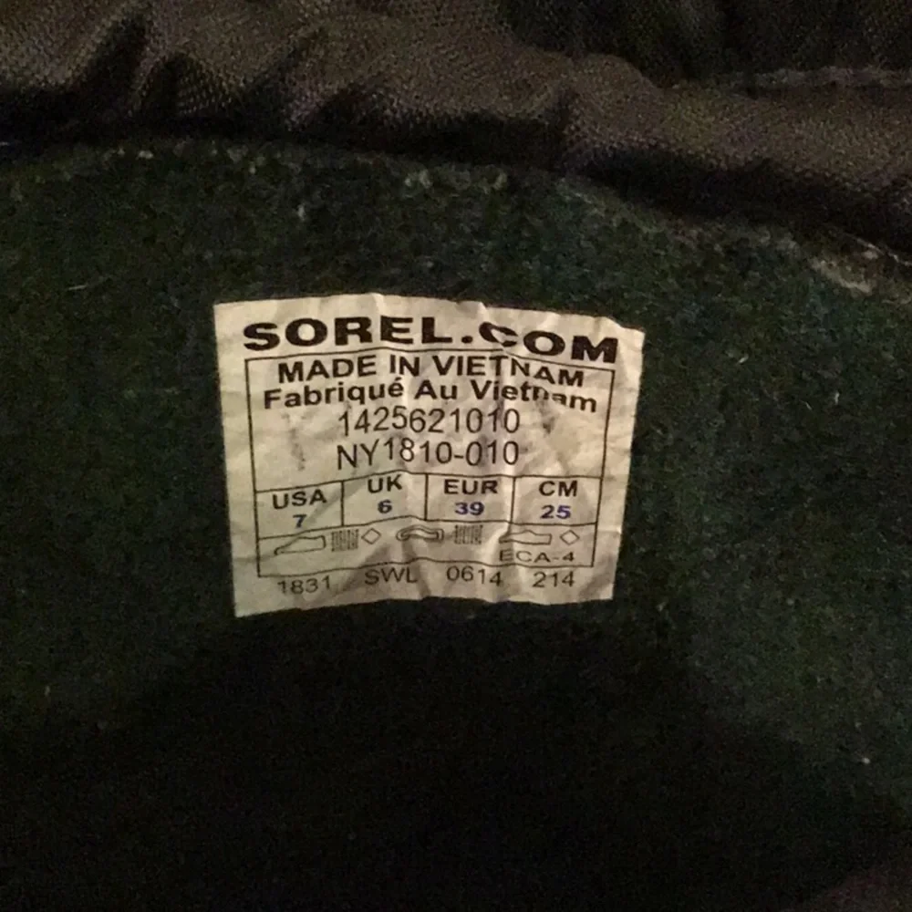 Sorel boots size 7